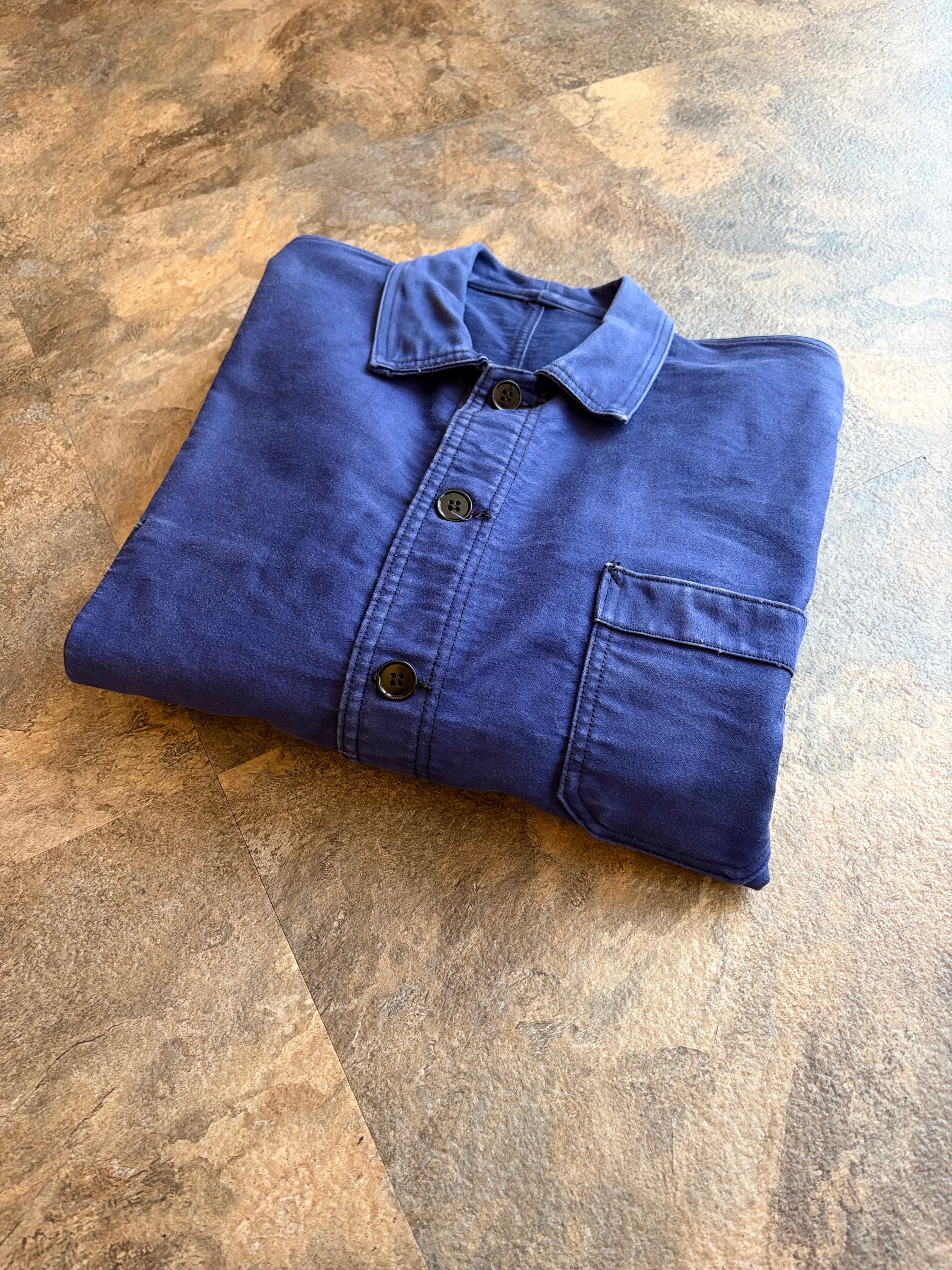 50s Vintage Vulcain フレンチ モールスキン ワークジャケット