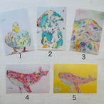 ポストカード 5枚セット（お気に入りのセットを作ってね）ギフト用の封筒もあるよ