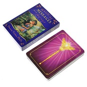 BSWL 44枚/マジックフェアリー女神オラクルカード、将来の運命、カジュアルボードゲームのトランプ英語の占いテーブルカードタロットカード