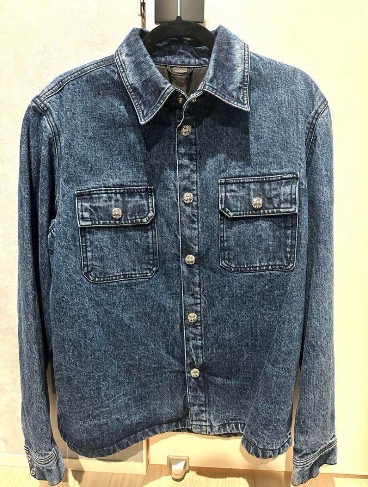 CHROME HEARTS クロムハーツ WORK DOG DAD WASH INDGO デニム CHROME HEARTS クロムハーツ WORK DOG DAD WASH INDGO デニム