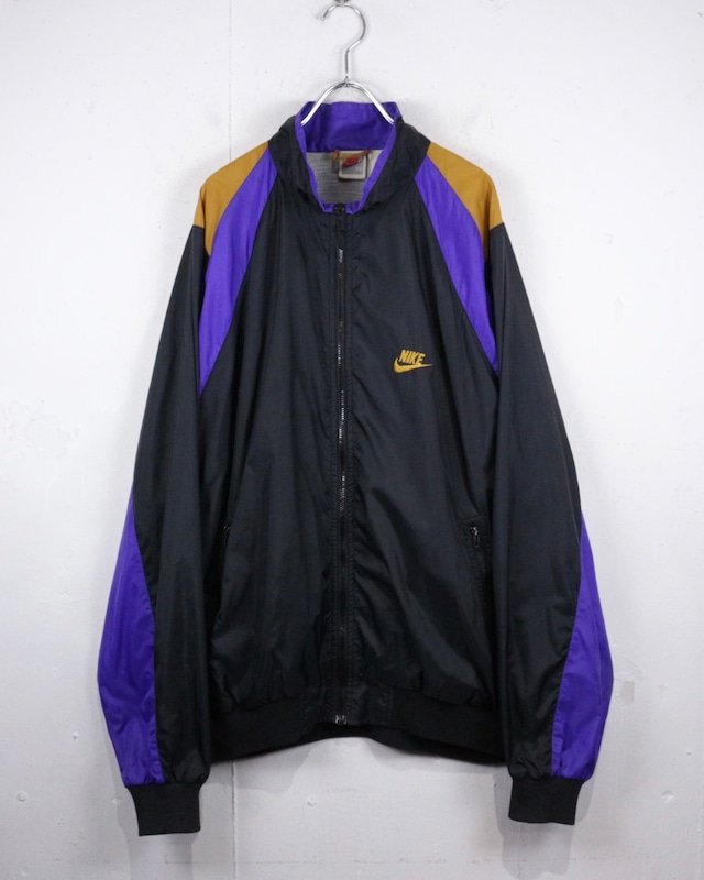 【Caka act2】90’s “NIKE” Switching Design Vintage Nylon Track Jacket