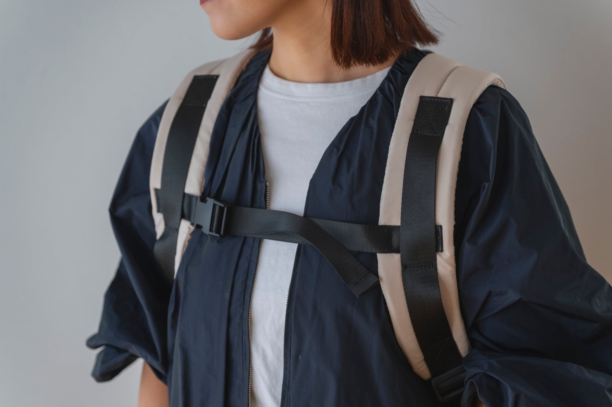 軽量フワモコ リュックキャリーMサイズ ブラック -FuFu- | Milla Noue