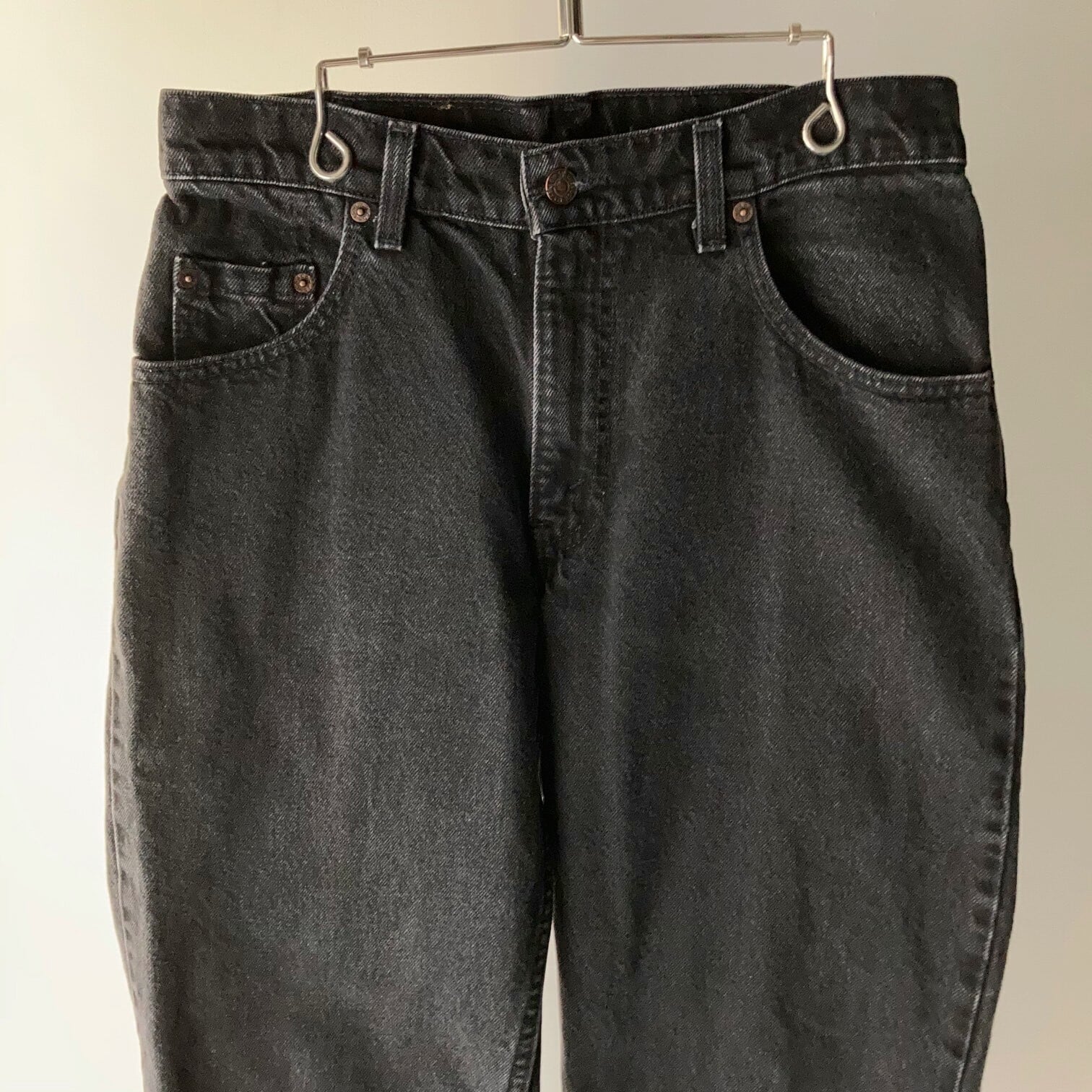 90's Levi's 560 ワイドテーパードデニムパンツ ブラック W30 L30 USA