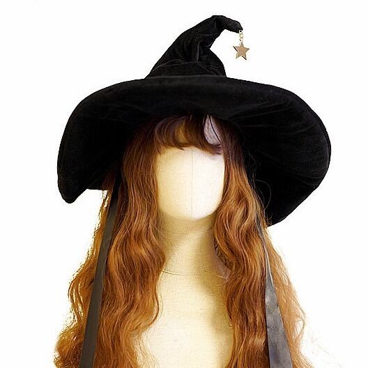 見習い魔女の帽子〜シンプルハット〜M21142 | 奇妙な洋装雑貨店 Magica
