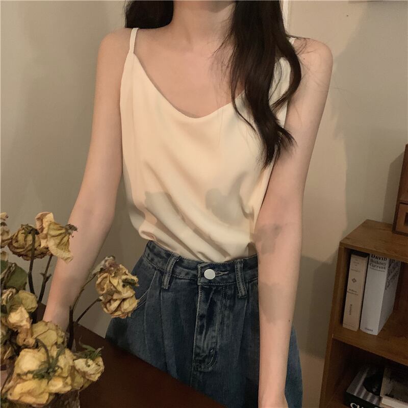 バックトップス レディースサマーノースリーブシャツ 夏物 1号婦人39754216810