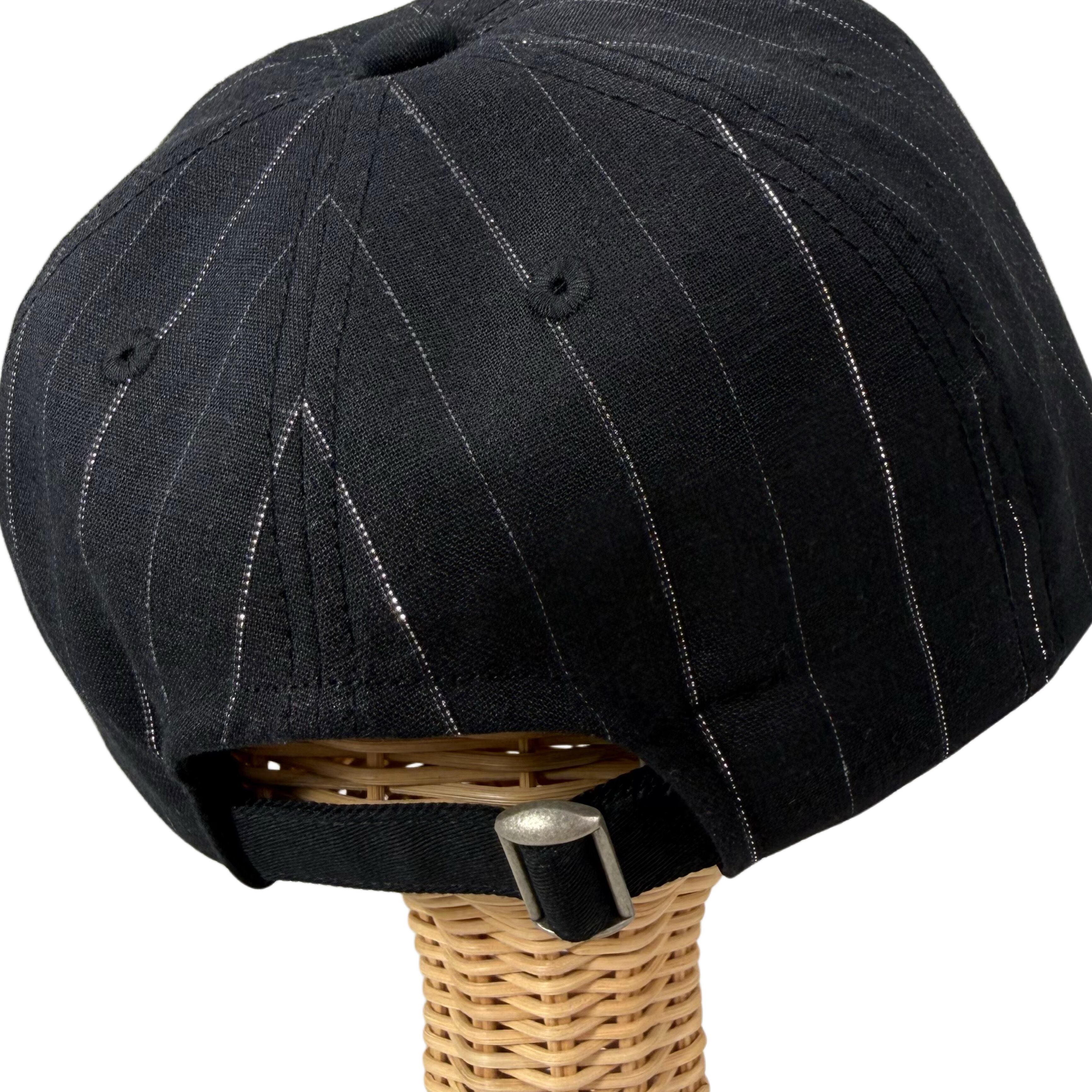 Schott　LINEN MIX STRIPE CAP　麻素材　日本製 Schott - LINEN MIX STRIPE CAP 麻素材 日本製 | HATLABO