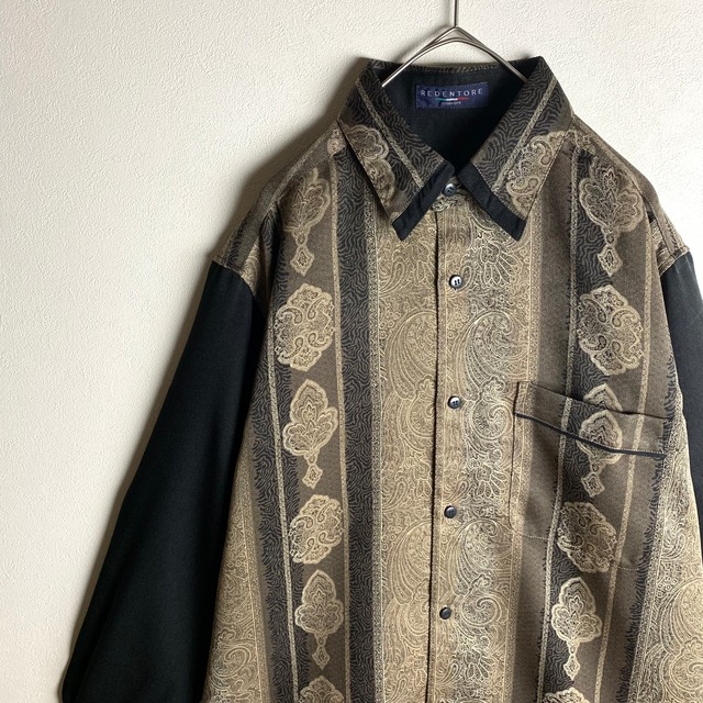 ~"long sleeve shirt" paisley pattern~