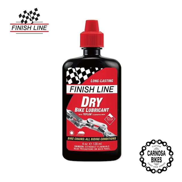 【FINISH LINE】DRY BIKE LUBRICANT [ドライバイク ルブリカント] 120ml