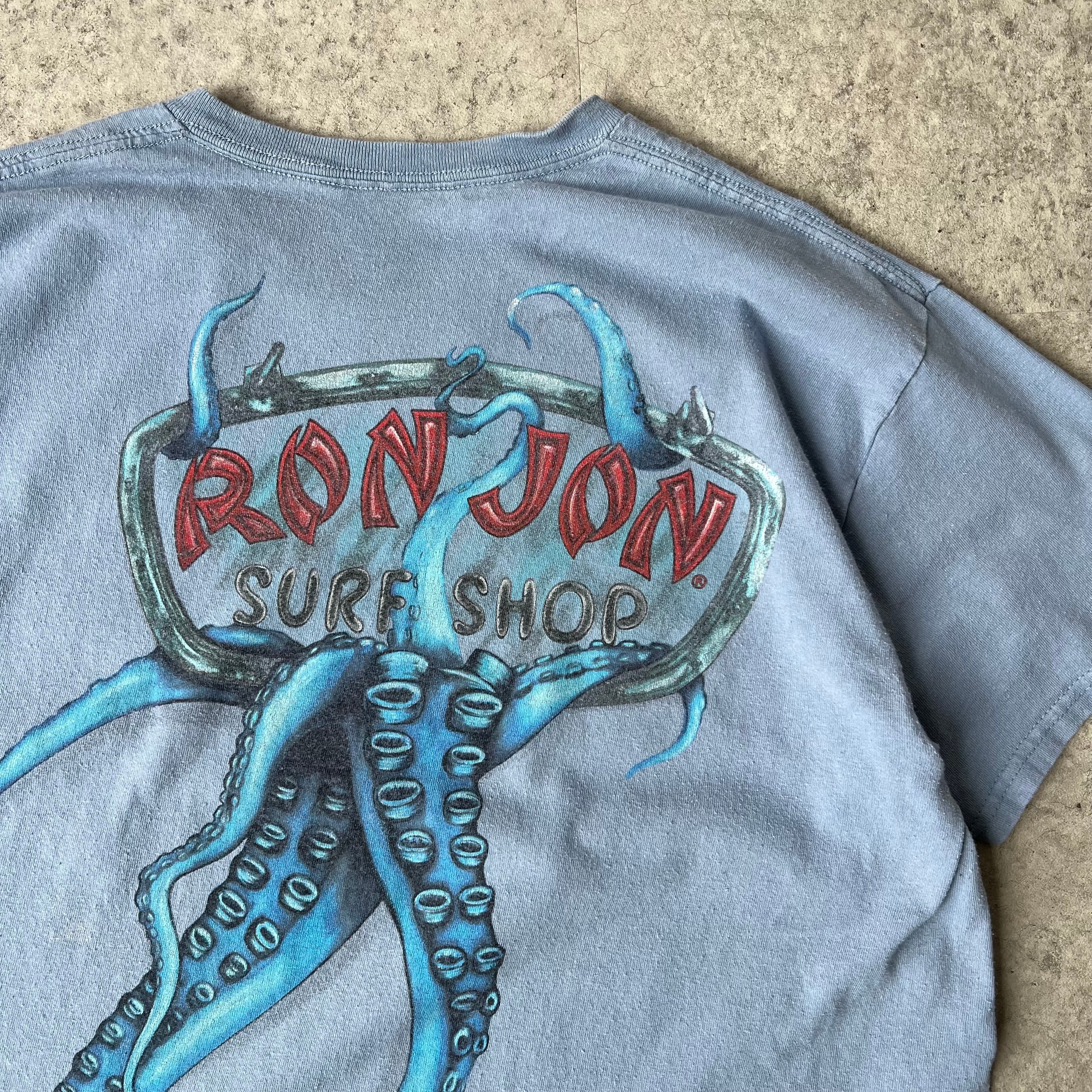 00s RON JON ロンジョン クラーケン プリントTシャツ サーフ 00s 