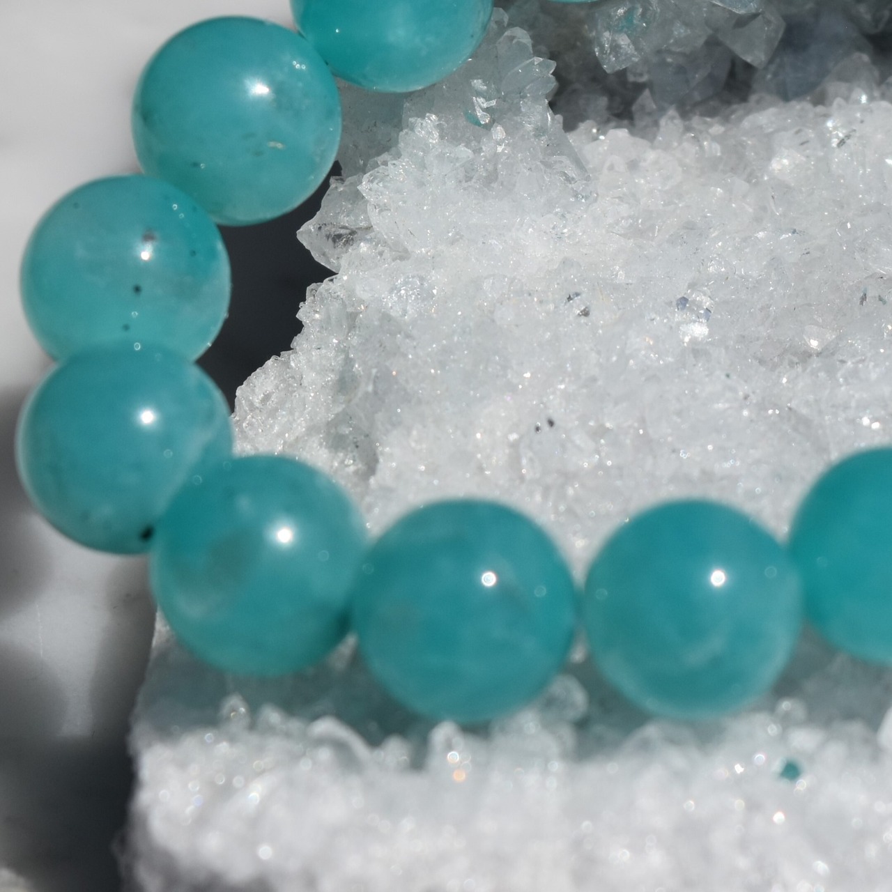 アマゾナイト【11.5mm ブレスレット】