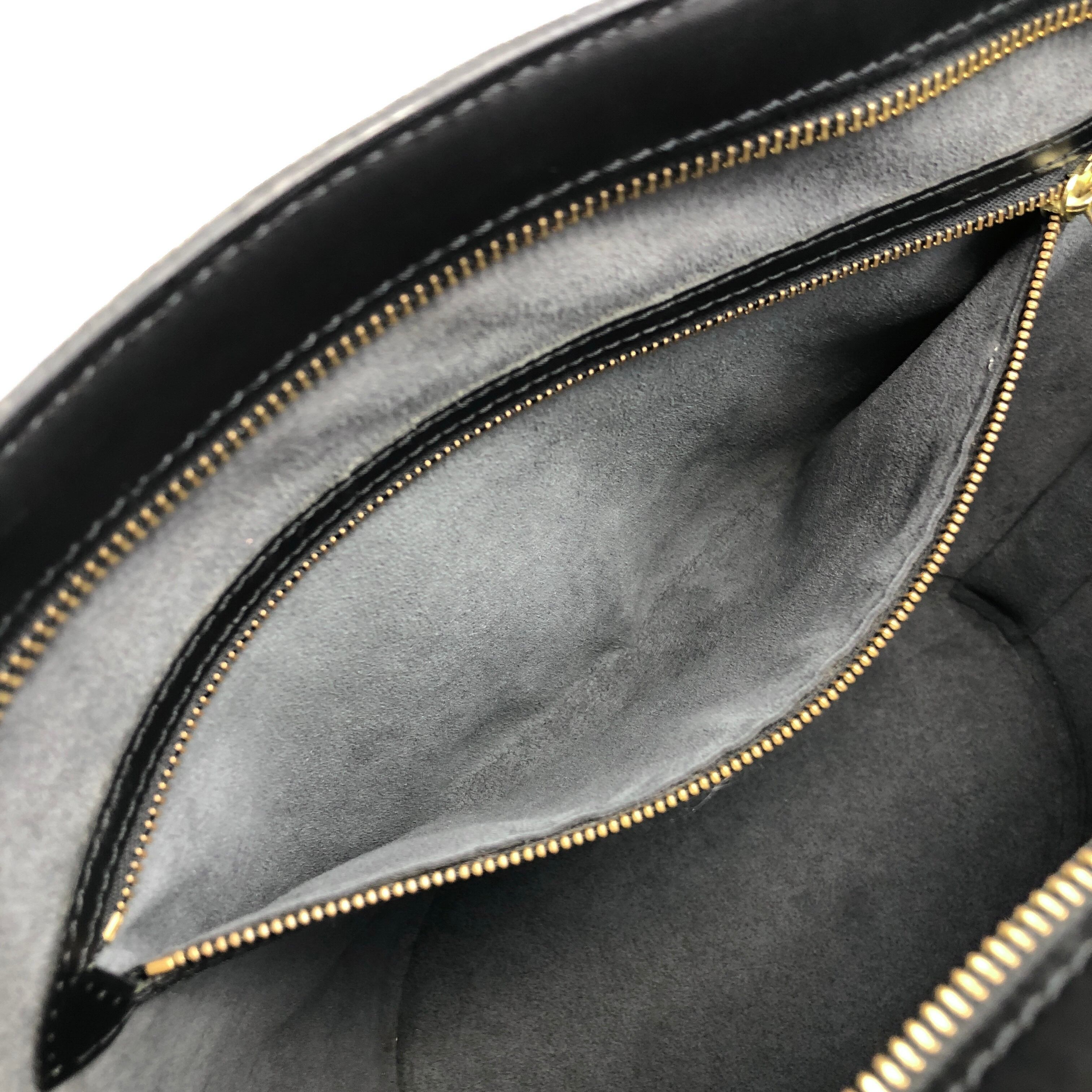 LOUIS VUITTON ルイヴィトン エピ トートバッグ ブラック レザー