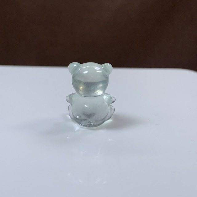 37.可愛いくまちゃん・フローライトくま
