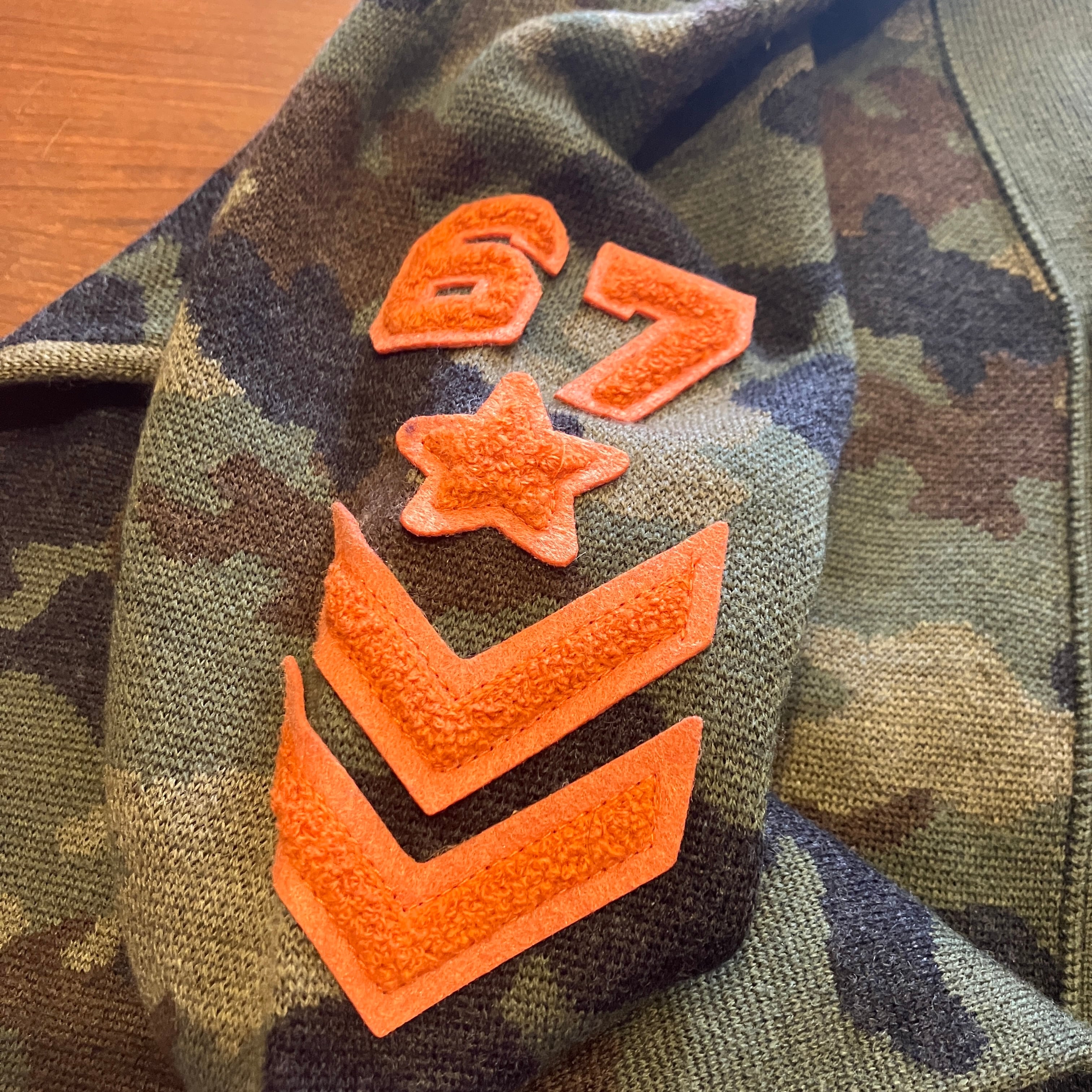 RALPH LAUREN WAPPEN CAMO CARDIGAN TIGER | safarionline