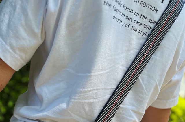 時を越える和のアクセント 真田紐　ショルダーストラップ8分