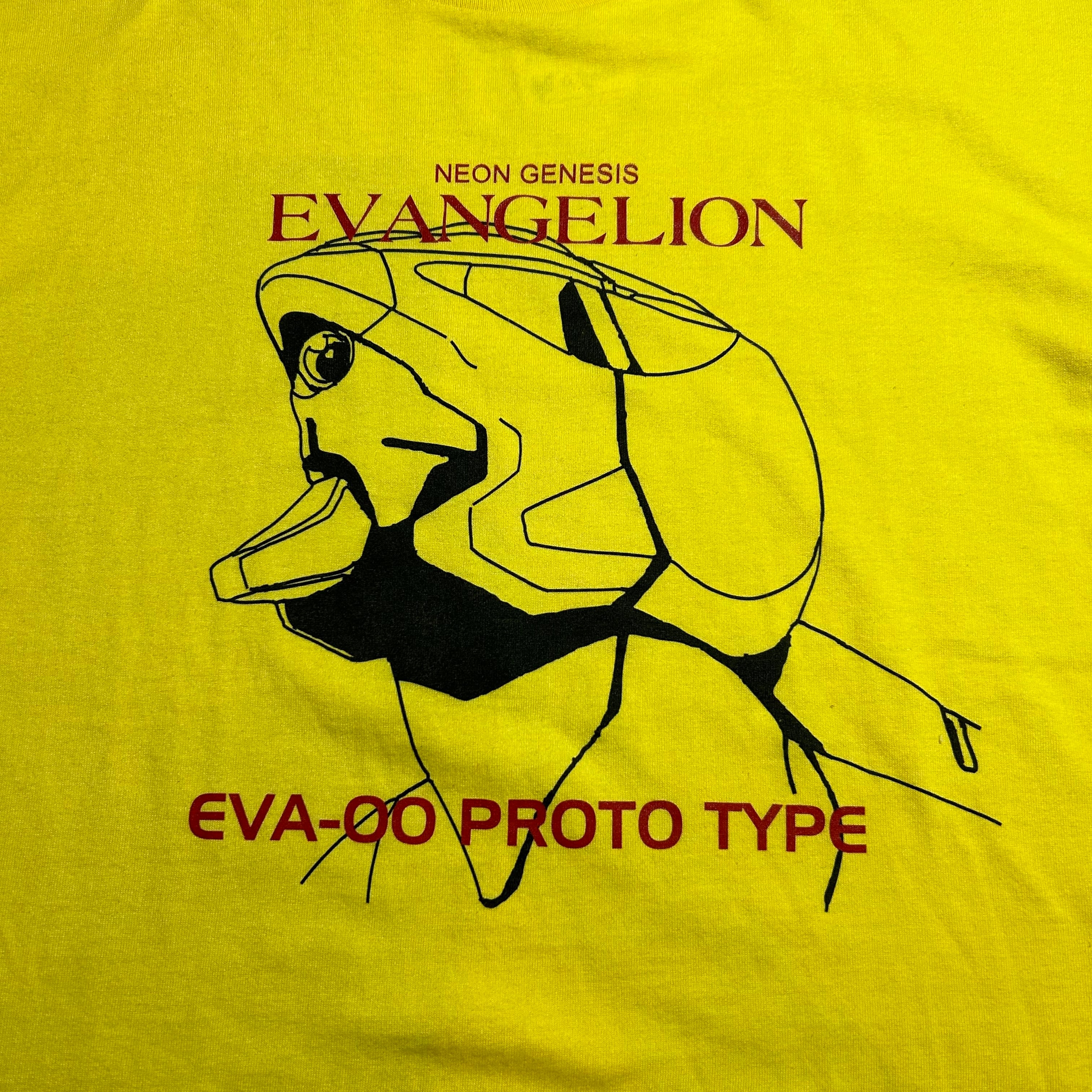 A306】90s Neon Genesis EVANGELION Eva-00 Proto Type printed A306】90s Neon Genesis EVANGELION Eva-00 Proto Type printed