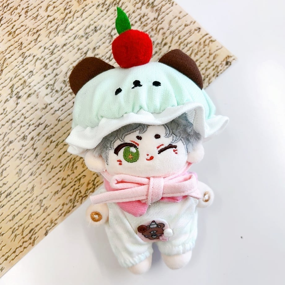 ぬいぐるみ用フリル帽子&シャツセット【10cm用】TGMC-1165 | 推し活