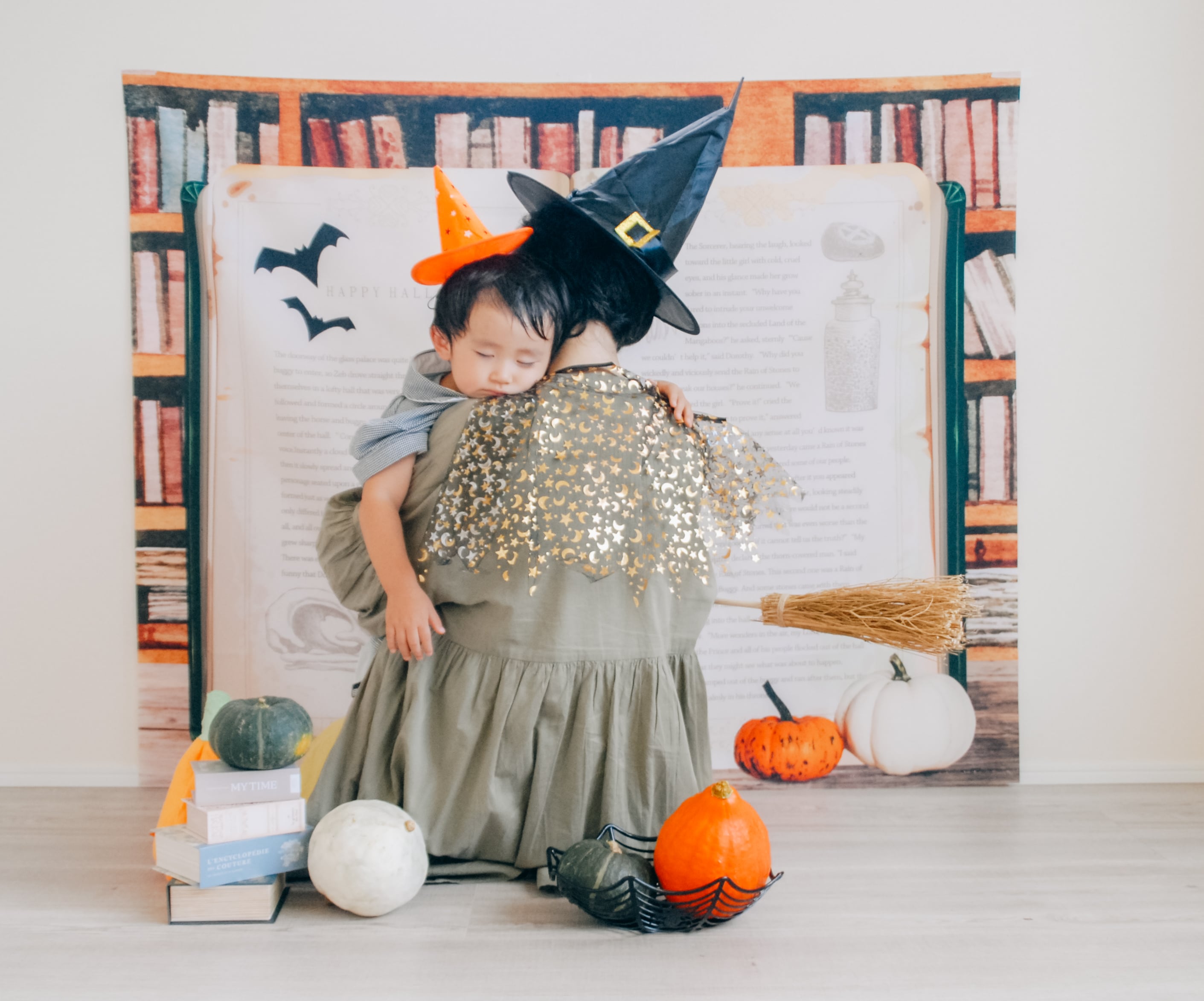 魔法の書マット｜おうち写真館・ハロウィン背景布・日本製 | toricomooo