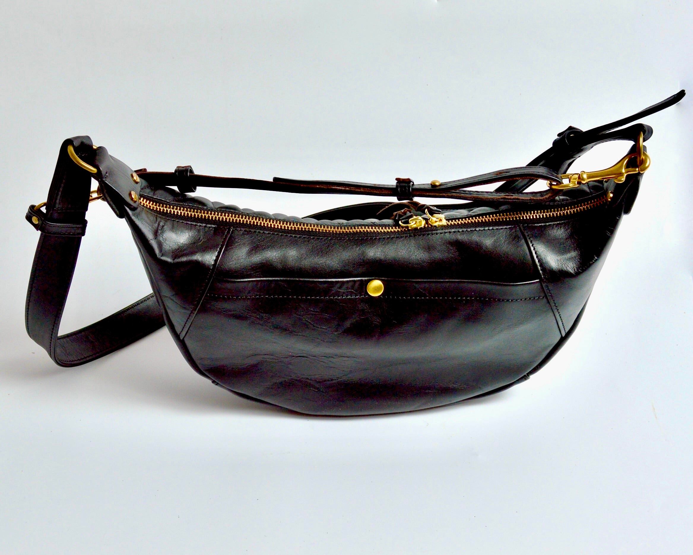 GrooverLeather shoulder bag 馬革 waist bag pouch 新喜皮革 ホース
