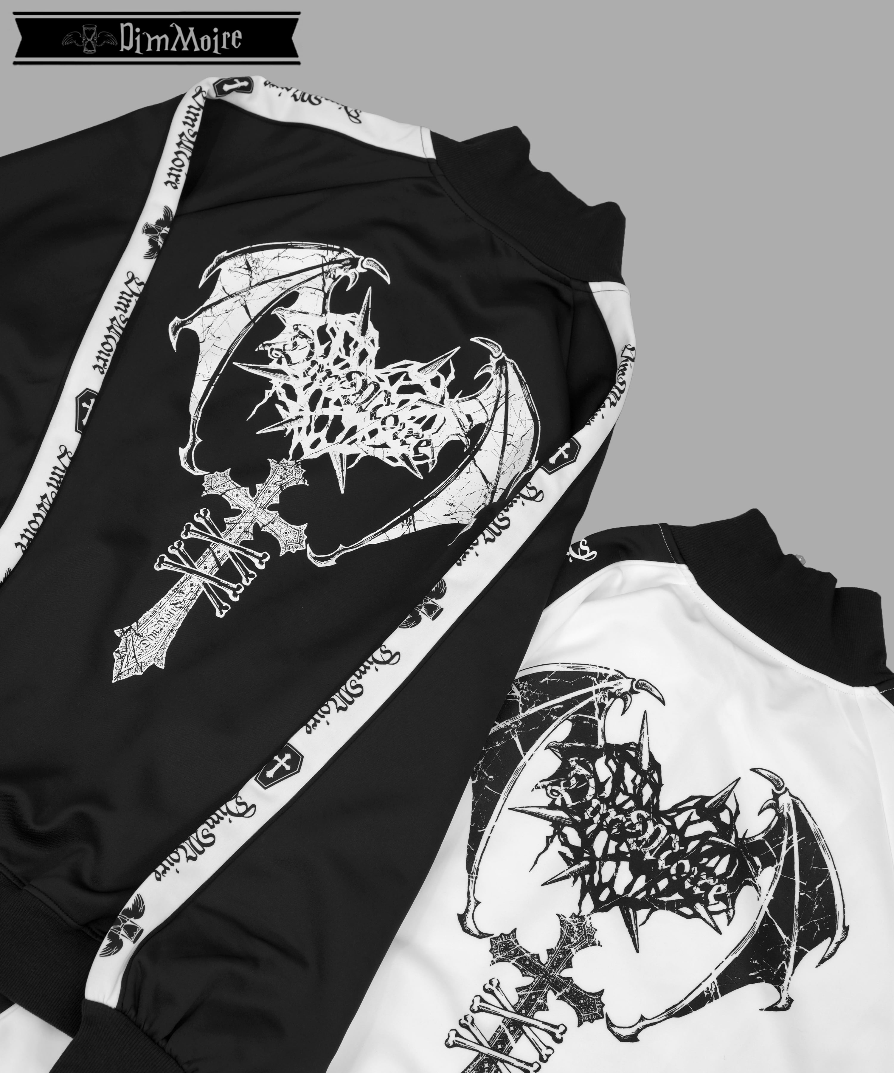 ロゴプリントジャージトップス【Black】 | DimMoire ロゴプリントジャージトップス【Black】 | DimMoire