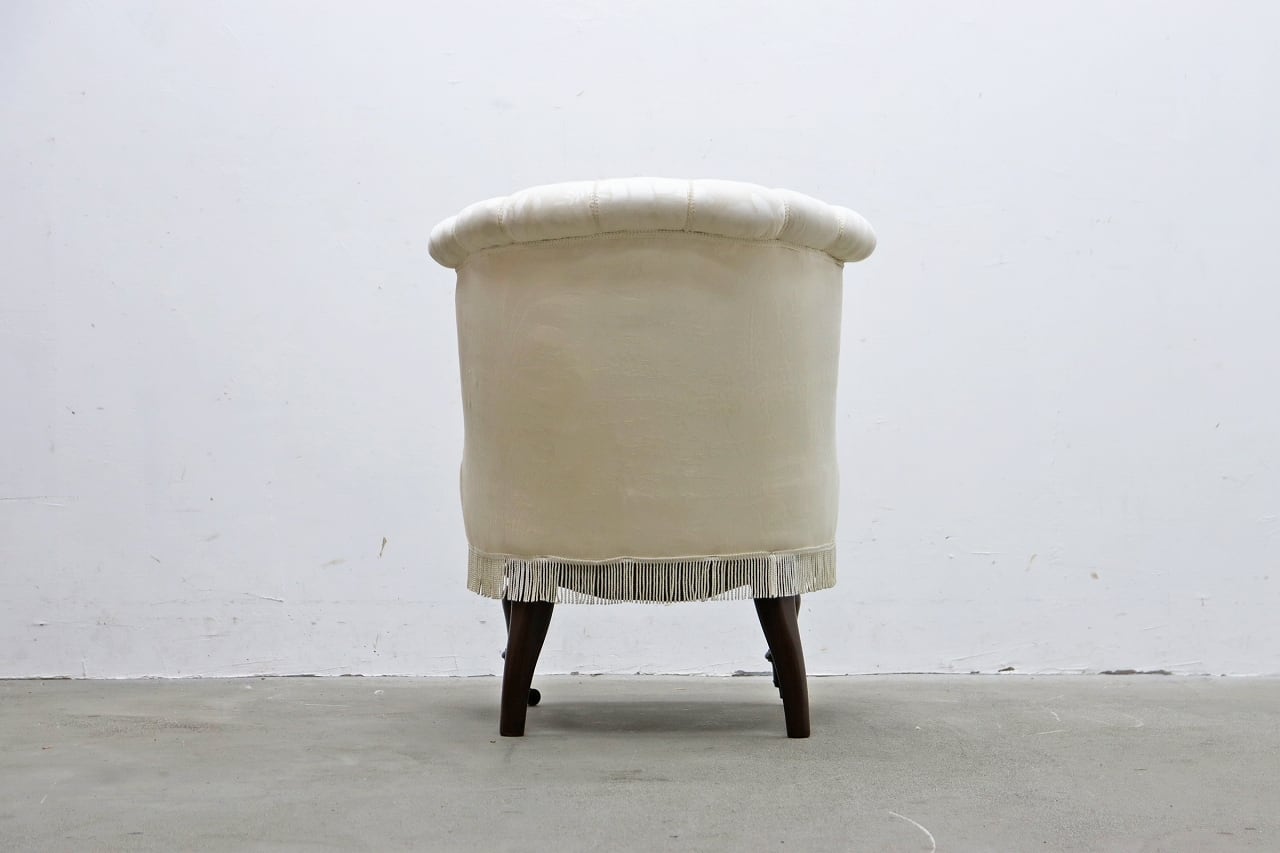 在庫2脚 ヴィンテージ クラシカル ラウンジチェア 1Pソファ アーム