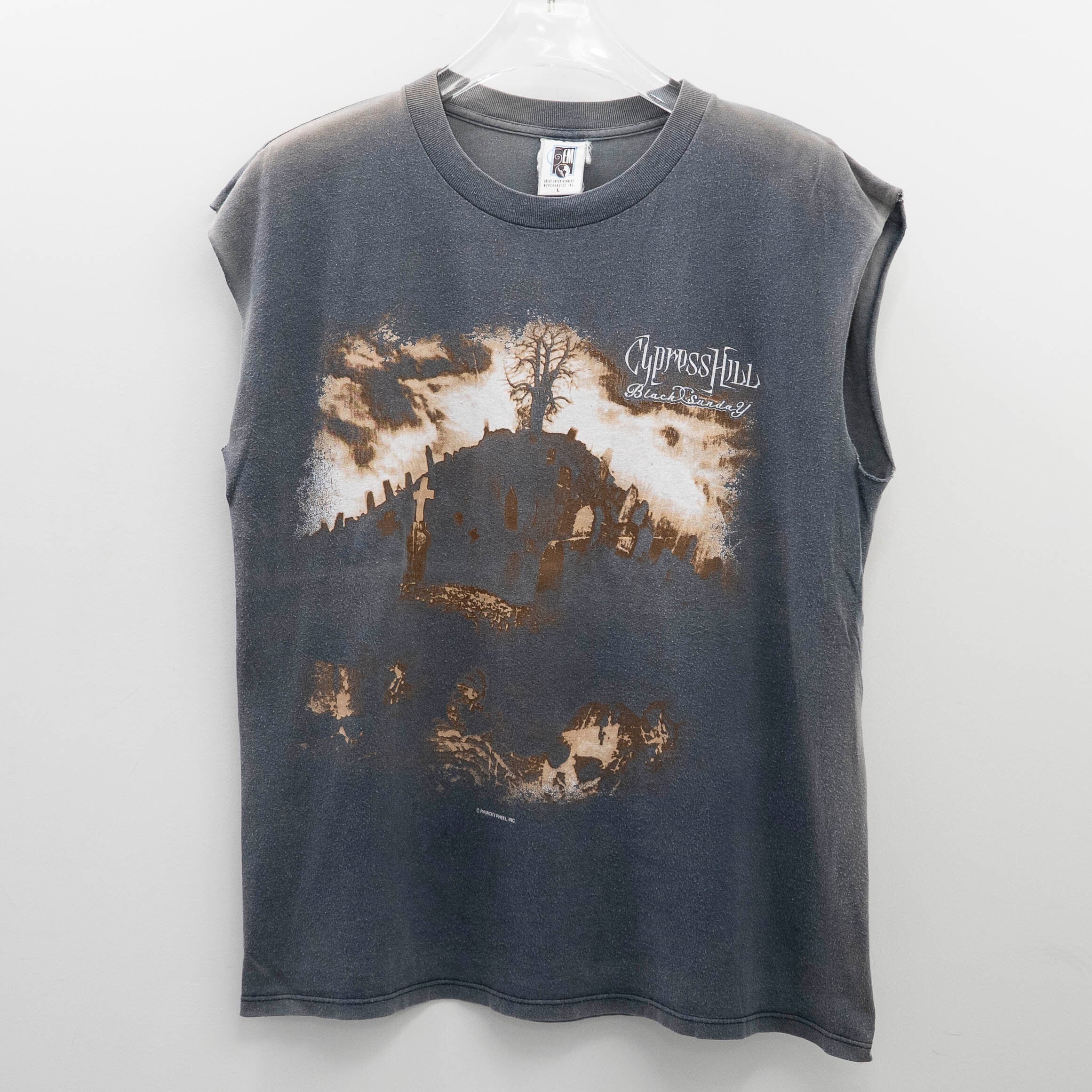 Cypress Hill " Black Sunday Cut Sleeve " Gem L 【A8-218】