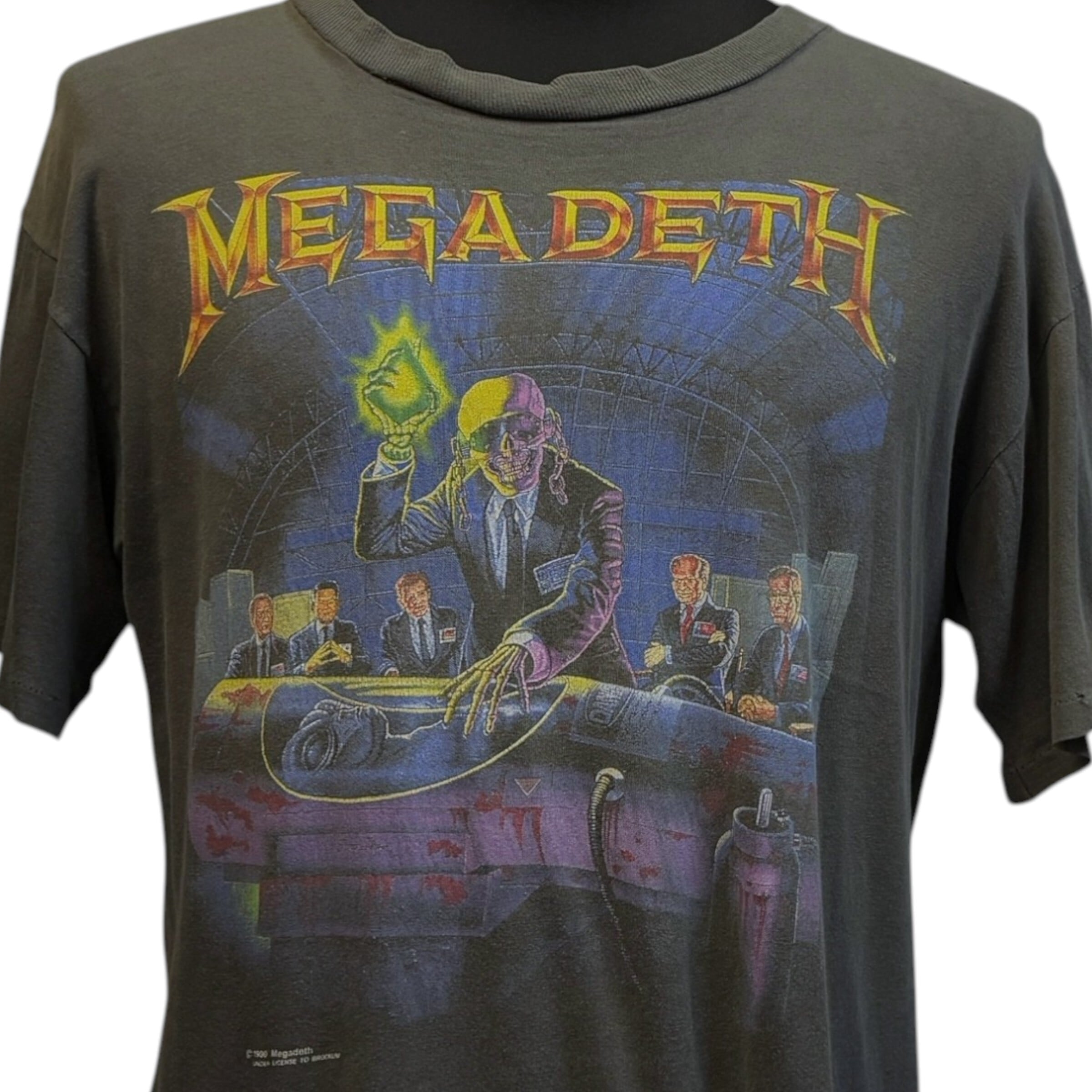 メガデス Tシャツ　ブロッカム　XL MEGADETH y2k MEGADETH】メガデス 