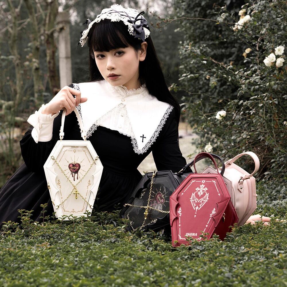 汎用アイテム 3WAY 棺桶 バック ☆可愛い棺桶に推しグッズを入れて自分