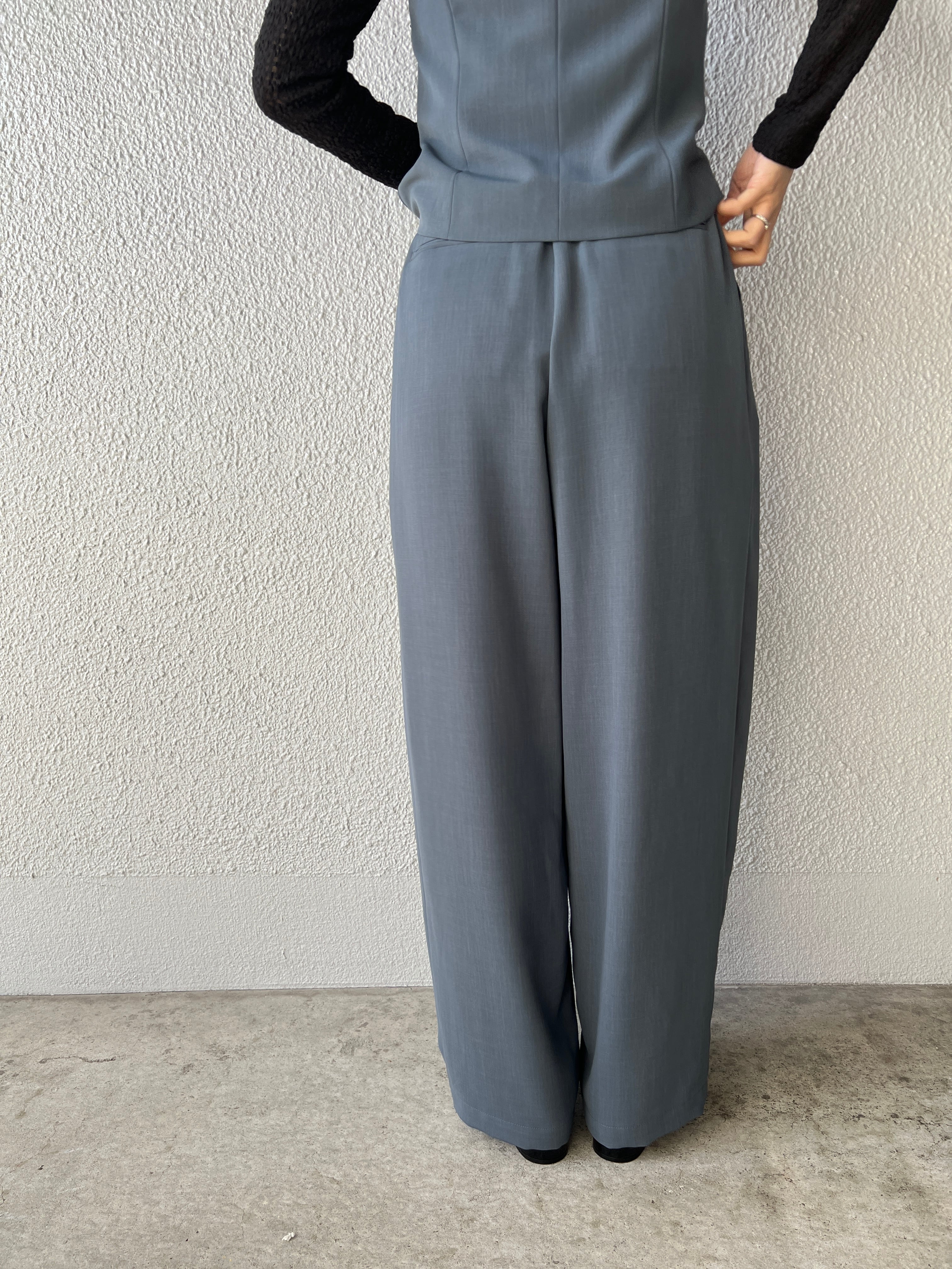 【PASSIONE】3ピース可 タックイージーパンツ 616634