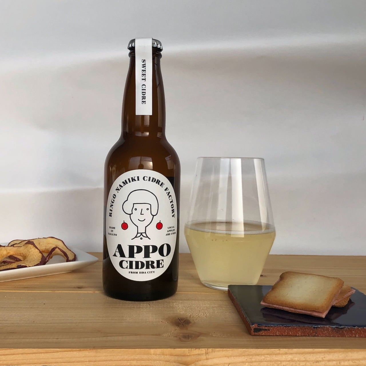 APPO シードルオリジナルブレンド やや甘口 330ml りんご並木醸造所