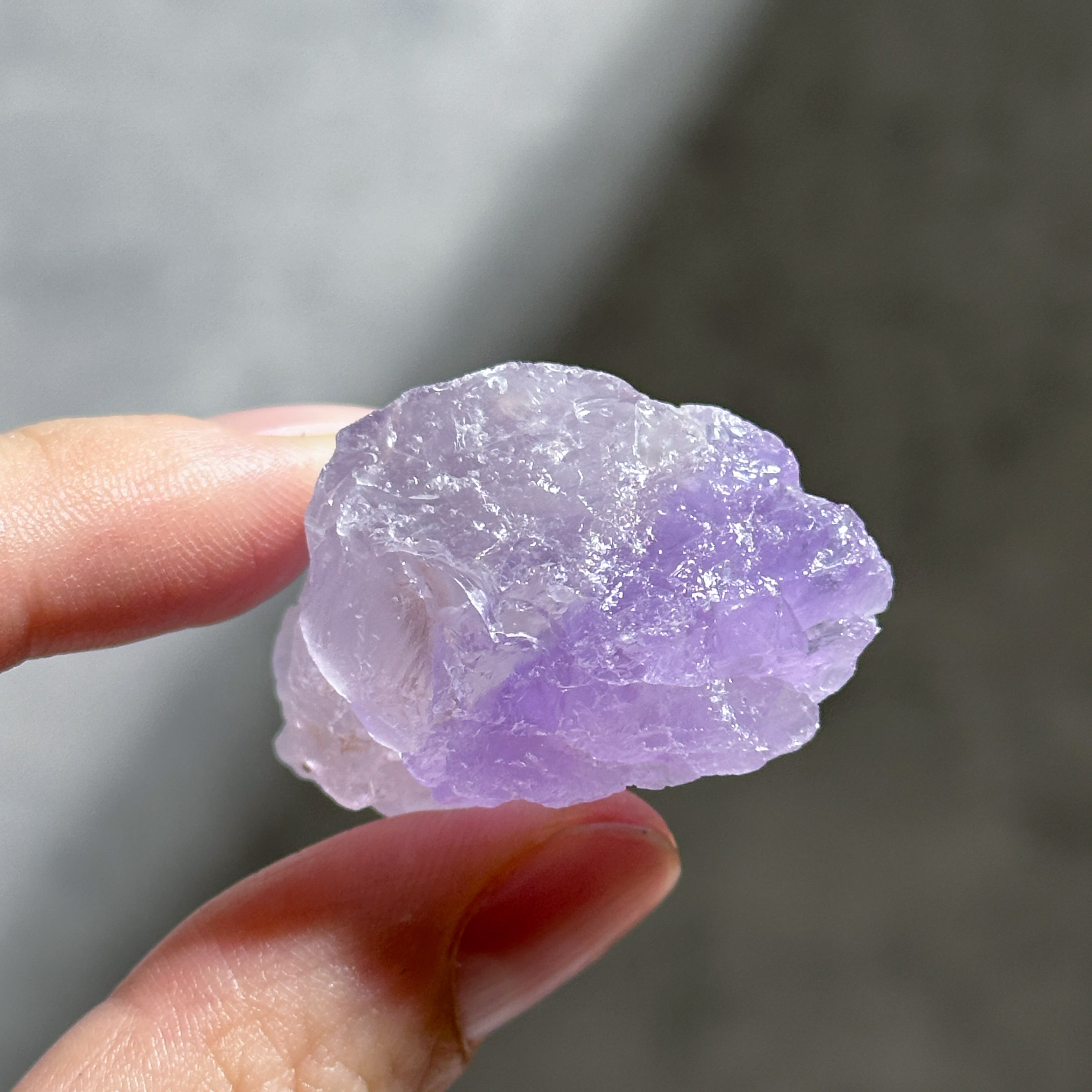 エッチドアメジスト（蝕像紫水晶・アイスクリスタル）11