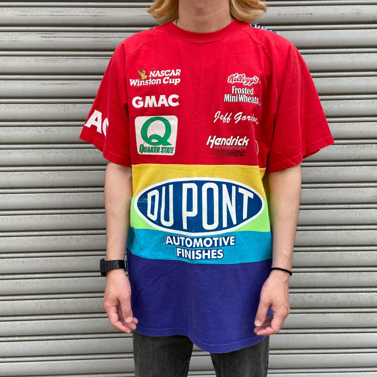 90s USA製 CHASE デュポン レーシングTシャツ 企業ロゴ L | 古着屋 Uan