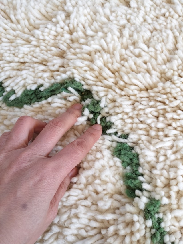 Moroccan rug  292✕238cm No.420
