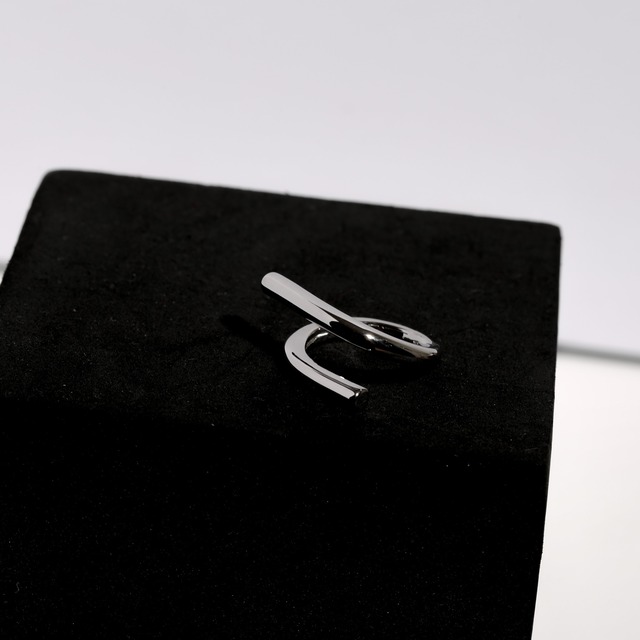 s925 Curve Ring