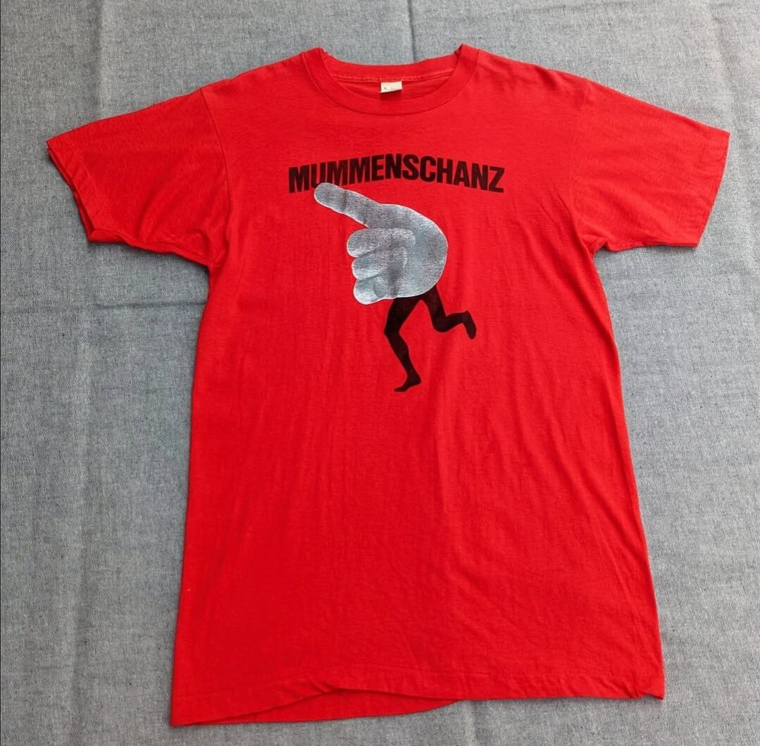 mimmenschanz print tee 小岩店