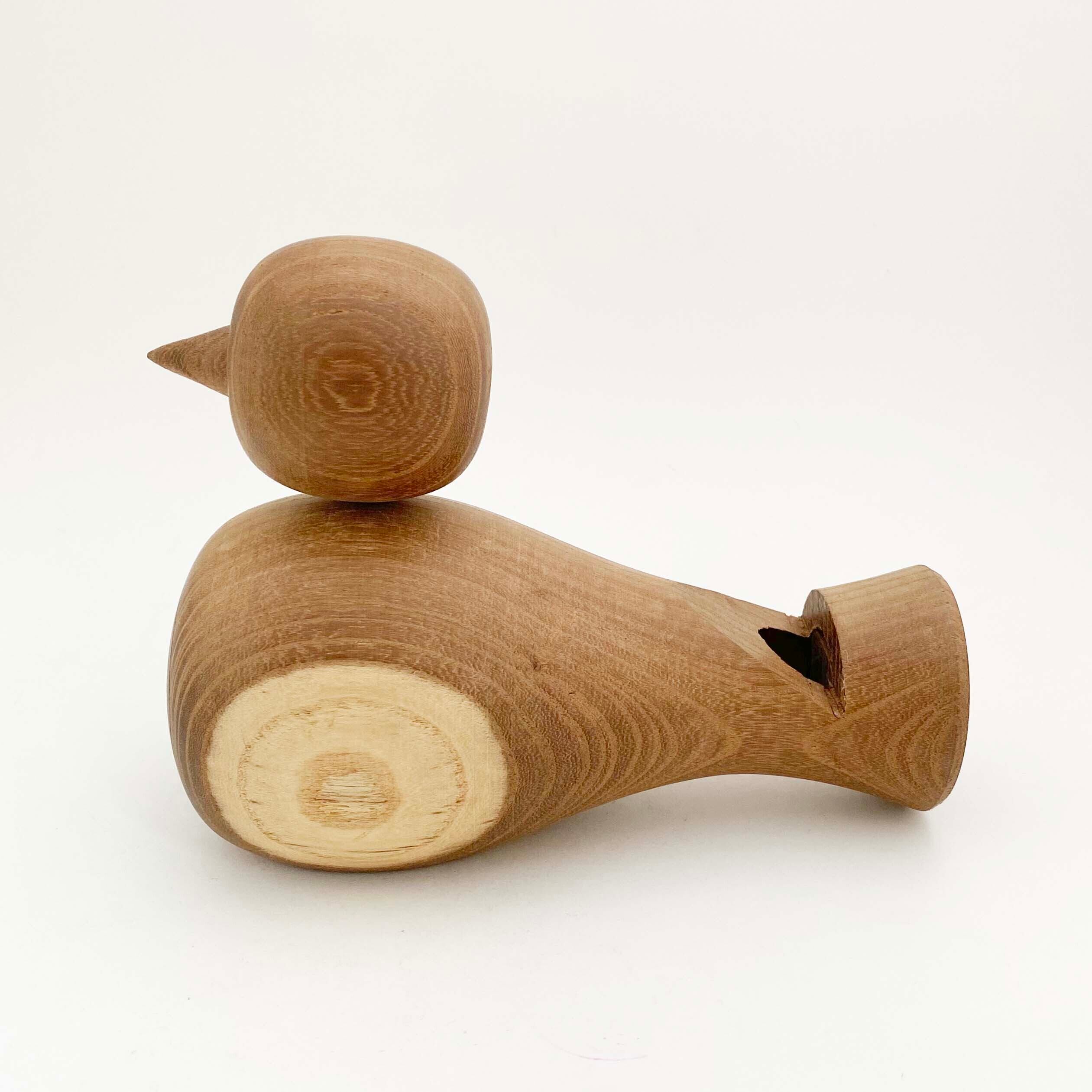 特大サイズ鳥の木笛（津軽系不明）