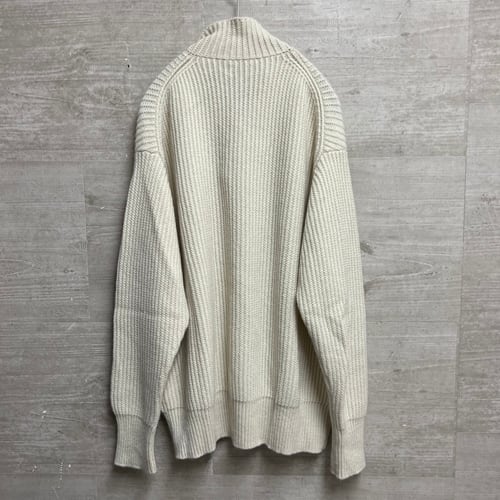 MAATEE&SONS マーティーアンドサンズ 22AW CASHMERE LOW GAUGE POLO