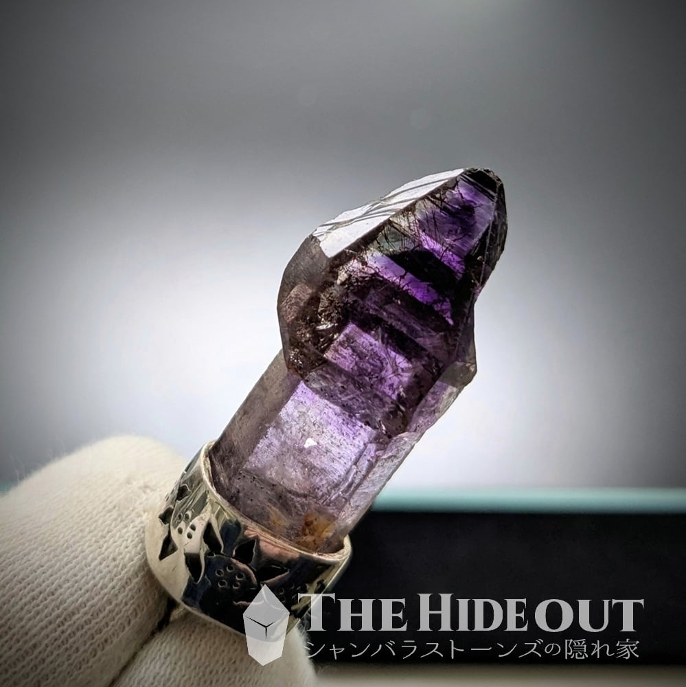 店長きまぐれアクセサリー004 ジンバブエ産アメジストスモーキー原石