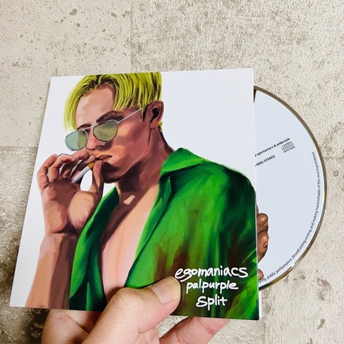 egomaniacs / palpurple 「split CD」