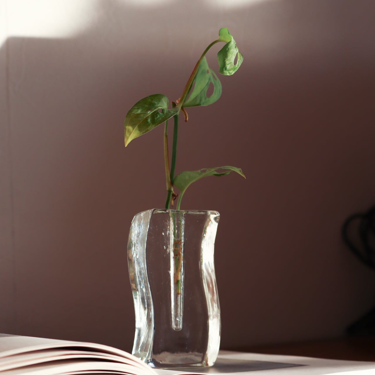 FLOWER VASE 'solifleur' | Wiesenthalhütte | 1960-70s | Germany