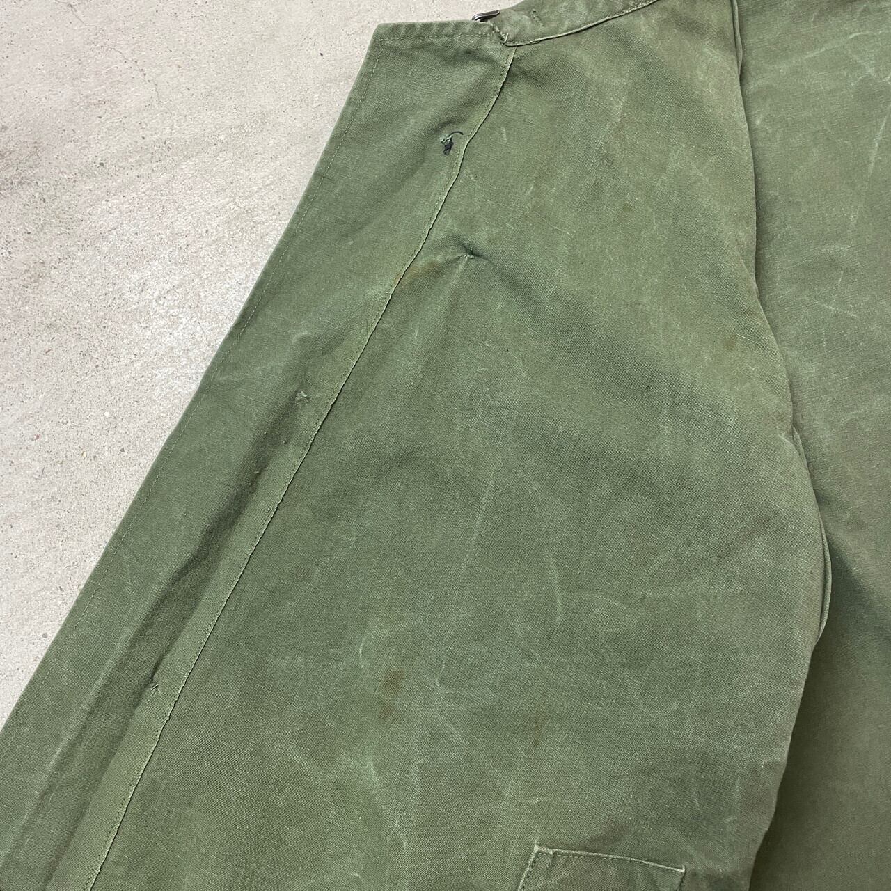 50〜60年代 フランス軍 フロックコート レインコート メンズL相当 古着