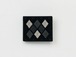 Hender scheme “ argyle half folded wallet “argyle black