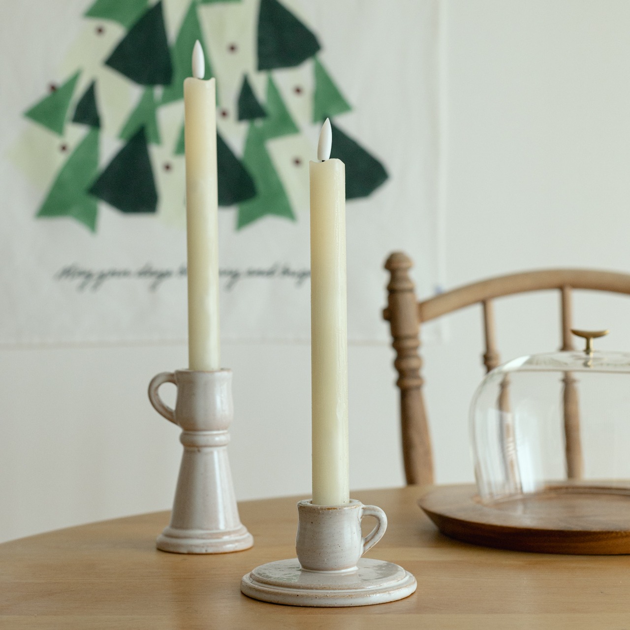 【在庫限り】LED Candle stand set(S)