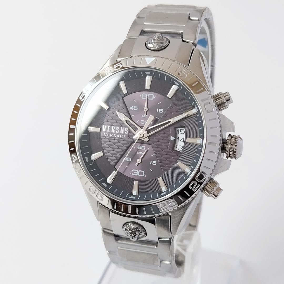 VERSUS VERSACE VSPZZ0321 シルバー濃紺 新品ヴェルサス・ヴェルサーチ 