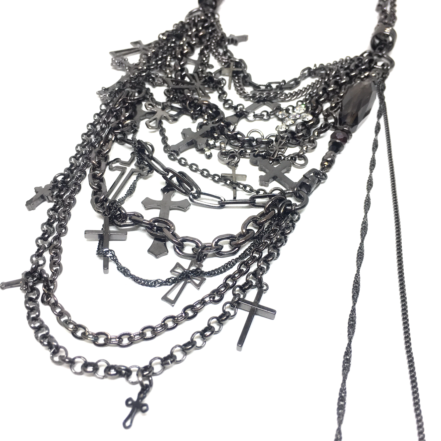 BLACK COLLECTION】gunda<ガンダ>JUNK HEAVEN NERO NECKLACE BLACK COLLECTION】gunda<ガンダ>JUNK HEAVEN NERO NECKLACE