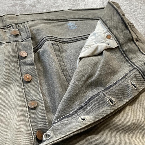 【W40 L30】 USA製 levi's black リーバイス 501 詳細写真13