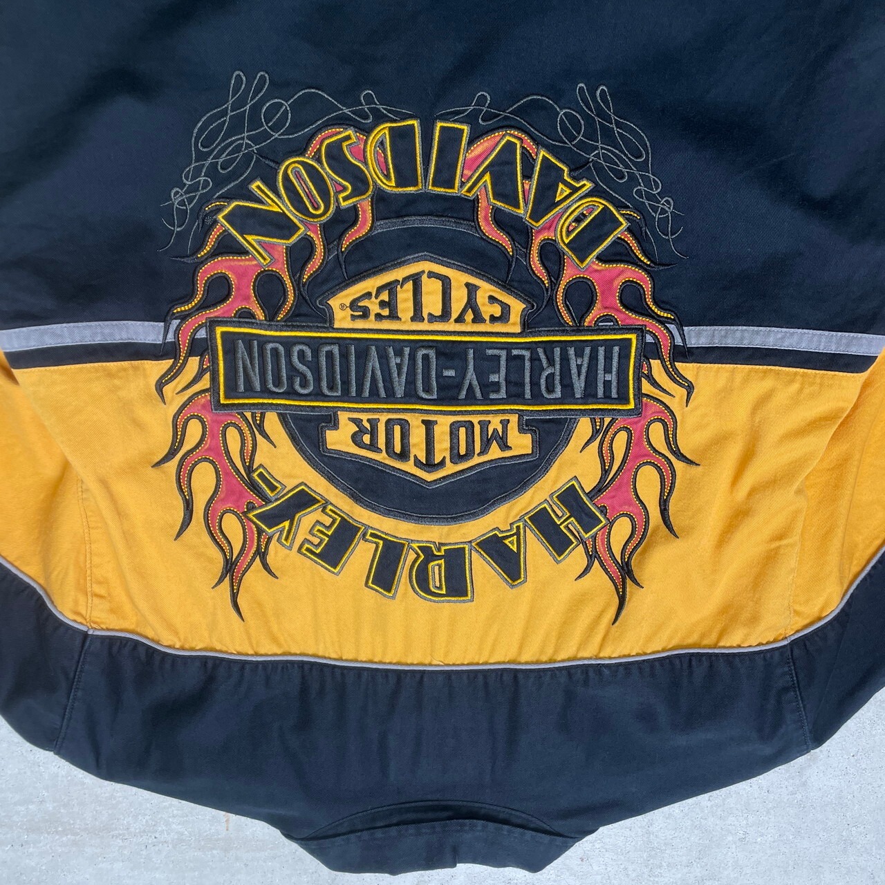 Harley-Davidson ハーレーダビッドソン オープンカラーシャツ 半袖 
