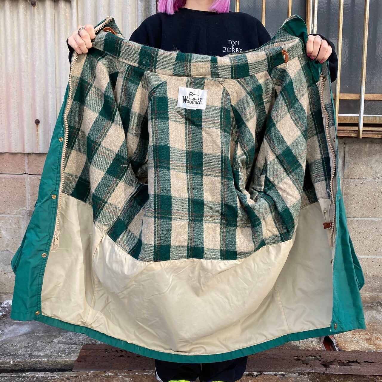 70年代 ビンテージ USA製 WOOLRICH ウールリッチ マウンテン 70年代 ビンテージ USA製 WOOLRICH ウールリッチ マウンテン