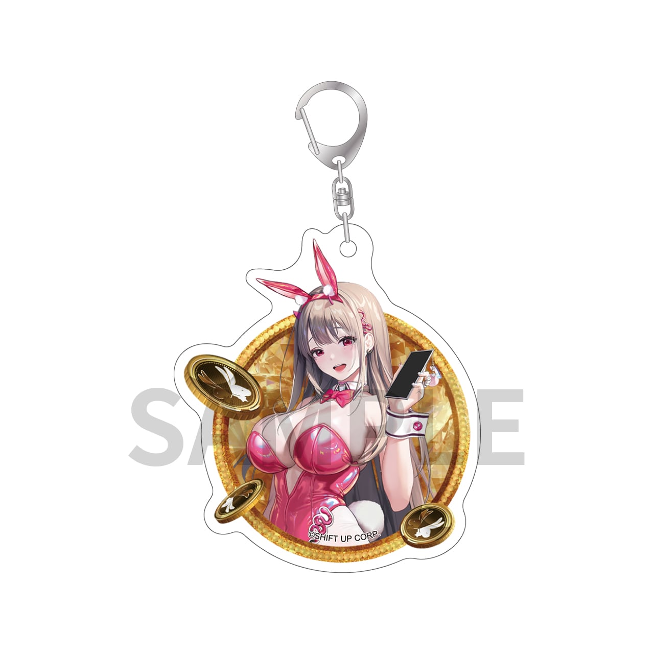 NIKKE RedHood's TRACK キーホルダー 限定 GODDESS OF VICTORY NIKKE mini Rubber Keychain RR#2 Red Hood