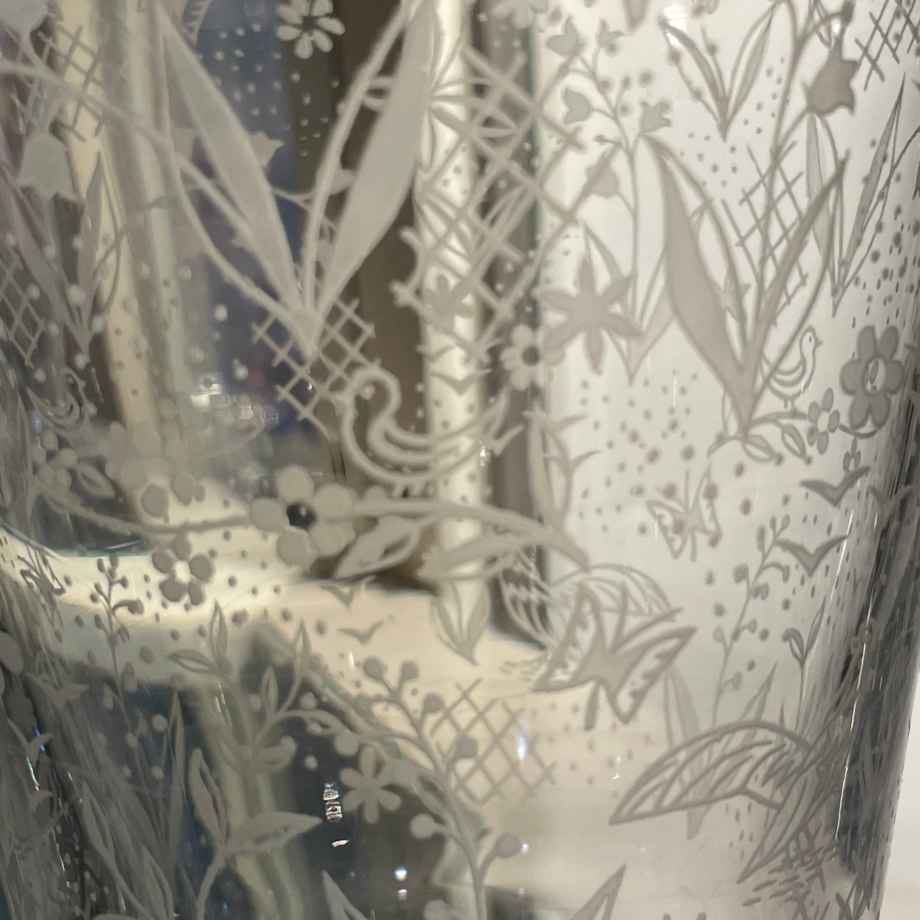 オールド Baccarat フラワーベース｜花瓶｜アンティーク クリスタル