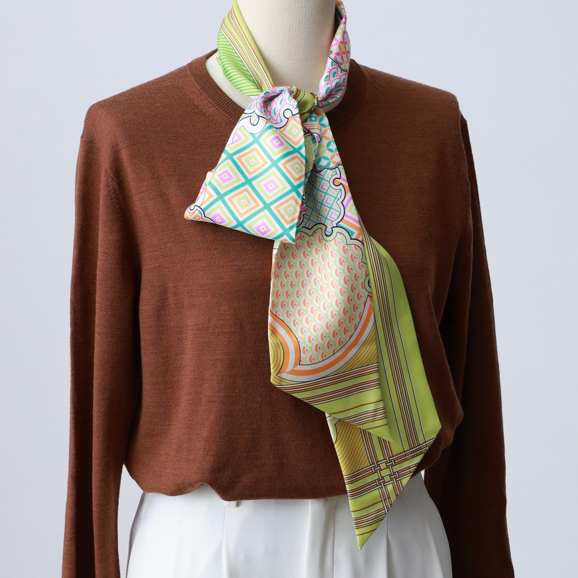 DEN雪輪 アスコットタイ | OKANO博多きもの制作所